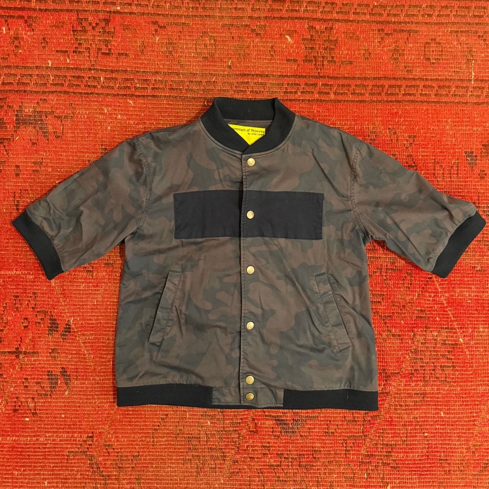 Descendant of Thieves “Camo Meso short sleeve Jkt”
